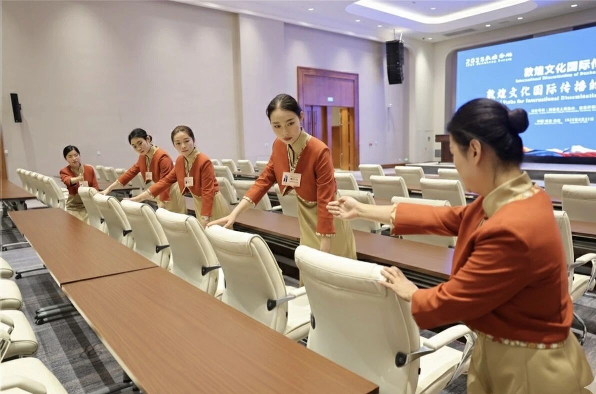 蒲培文赴甘肅電投會展集團(tuán)檢查指導(dǎo)第八屆絲綢之路（敦煌）國際文化博覽會服務(wù)保障工作